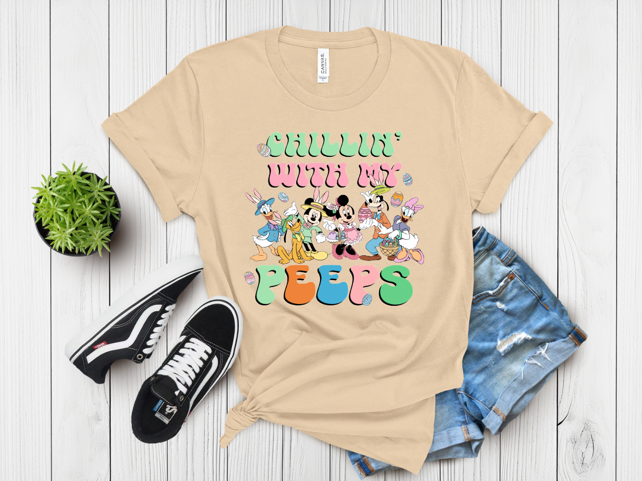 Chillin' With My Peeps Mickey Friends