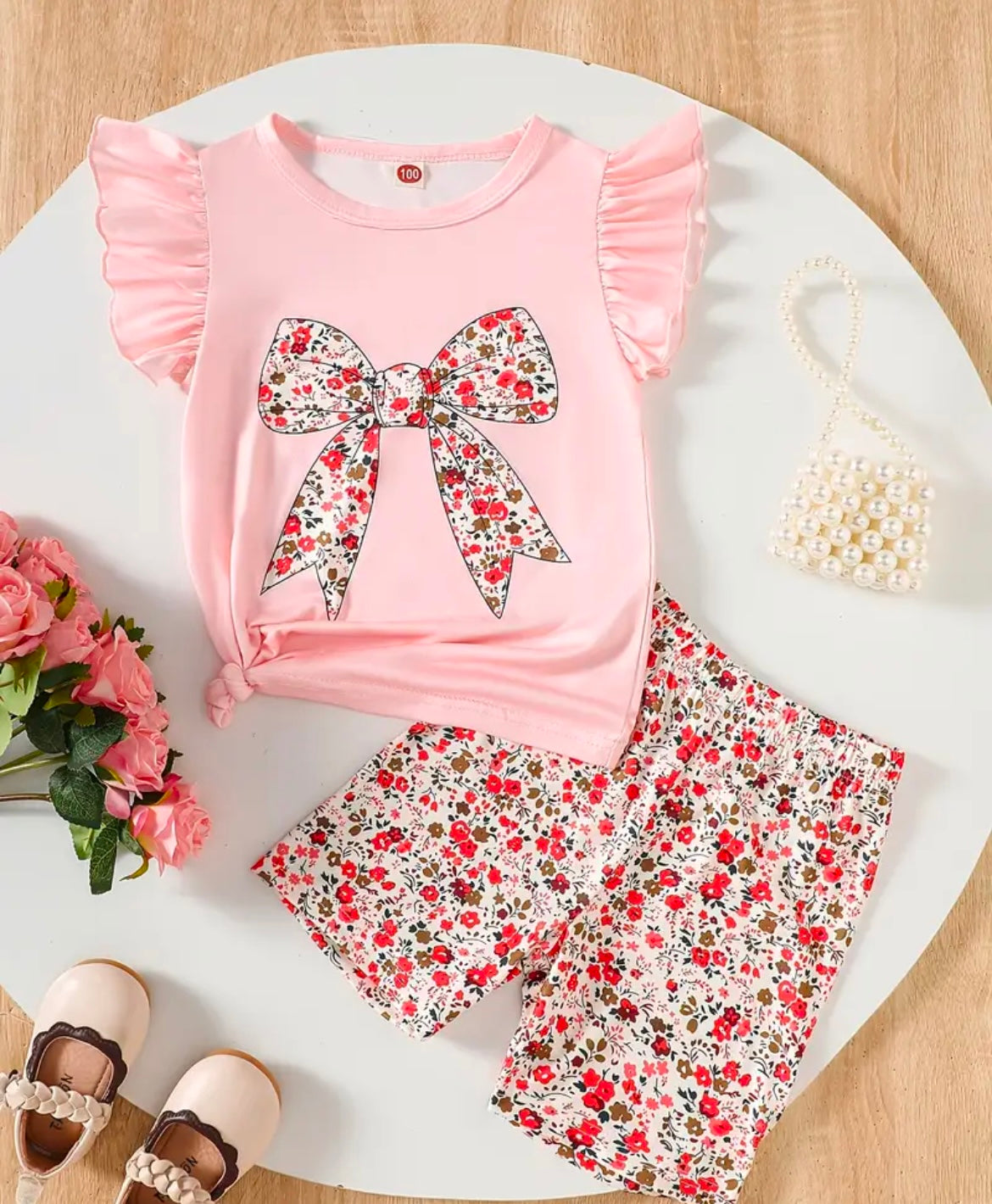 Floral Short Set