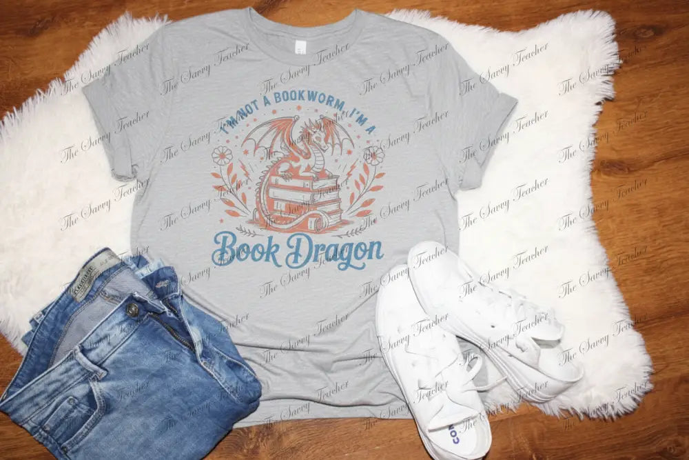 Book Dragon - t-shirt