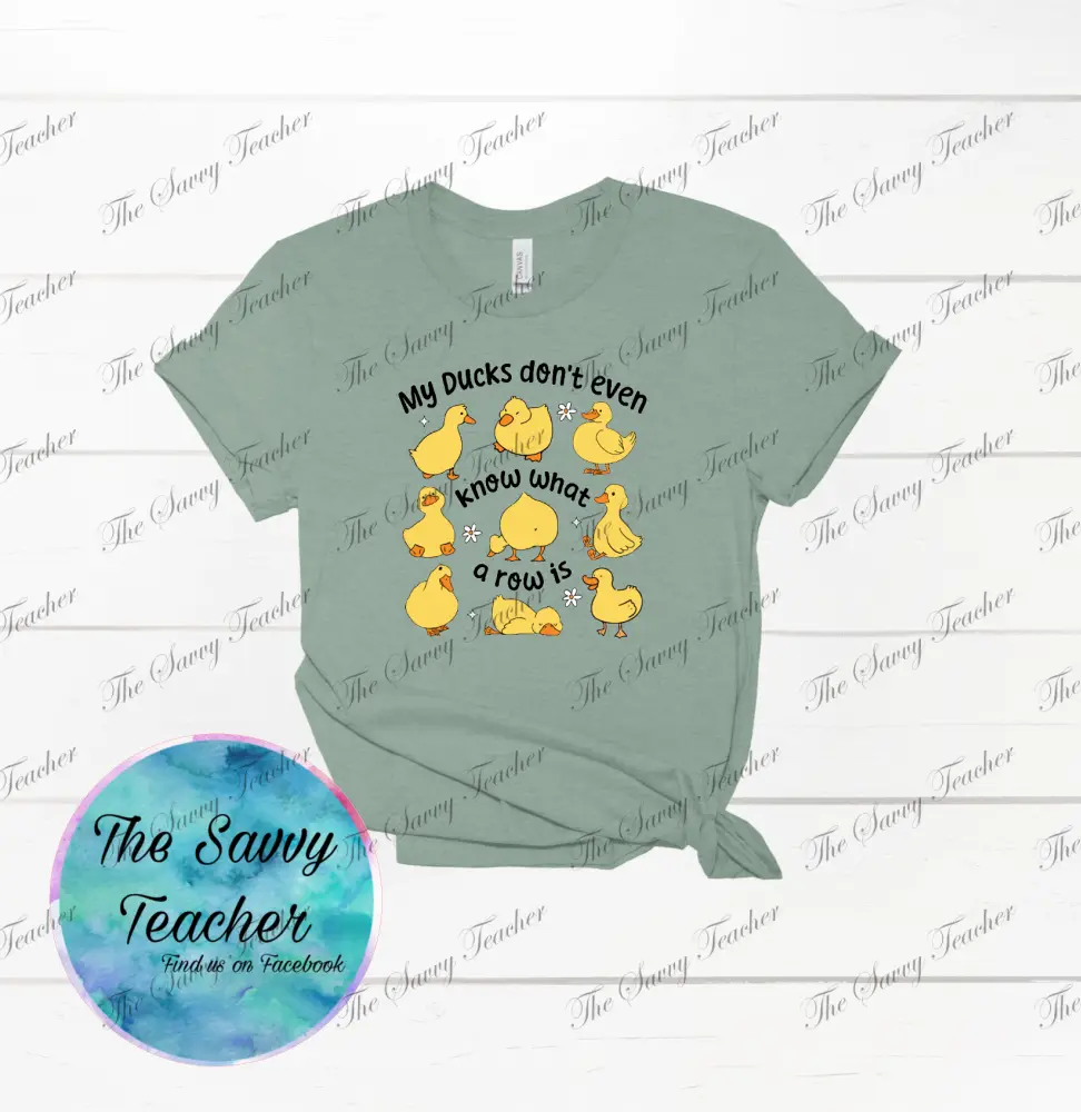 Ducks in a Row - XS - t-shirt