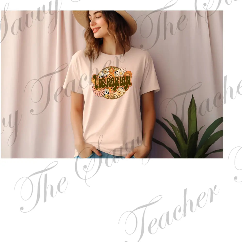 Groovy Librarian Spirit Shirt - Small - Shirts & Tops