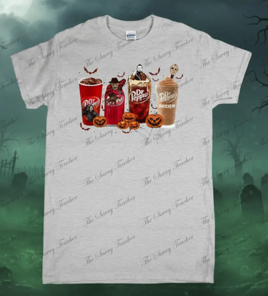 Horror Movie Dr. Pepper - Adult small - t-shirt