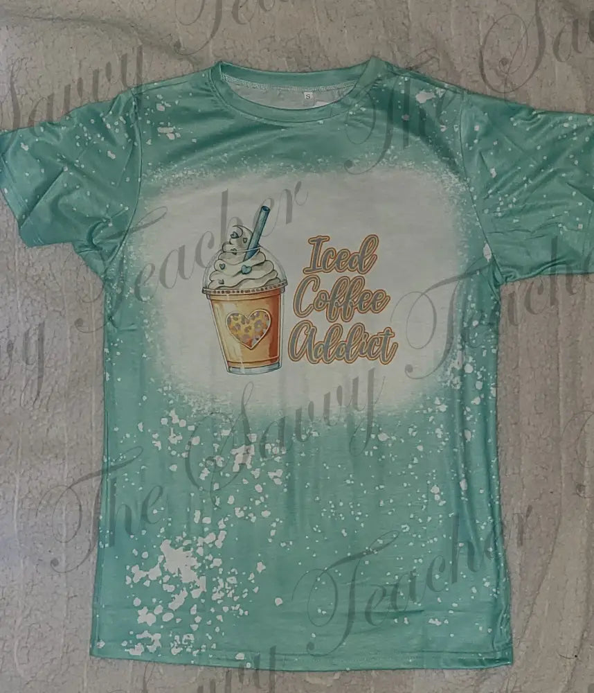Iced Coffee Addict - Small - t-shirt