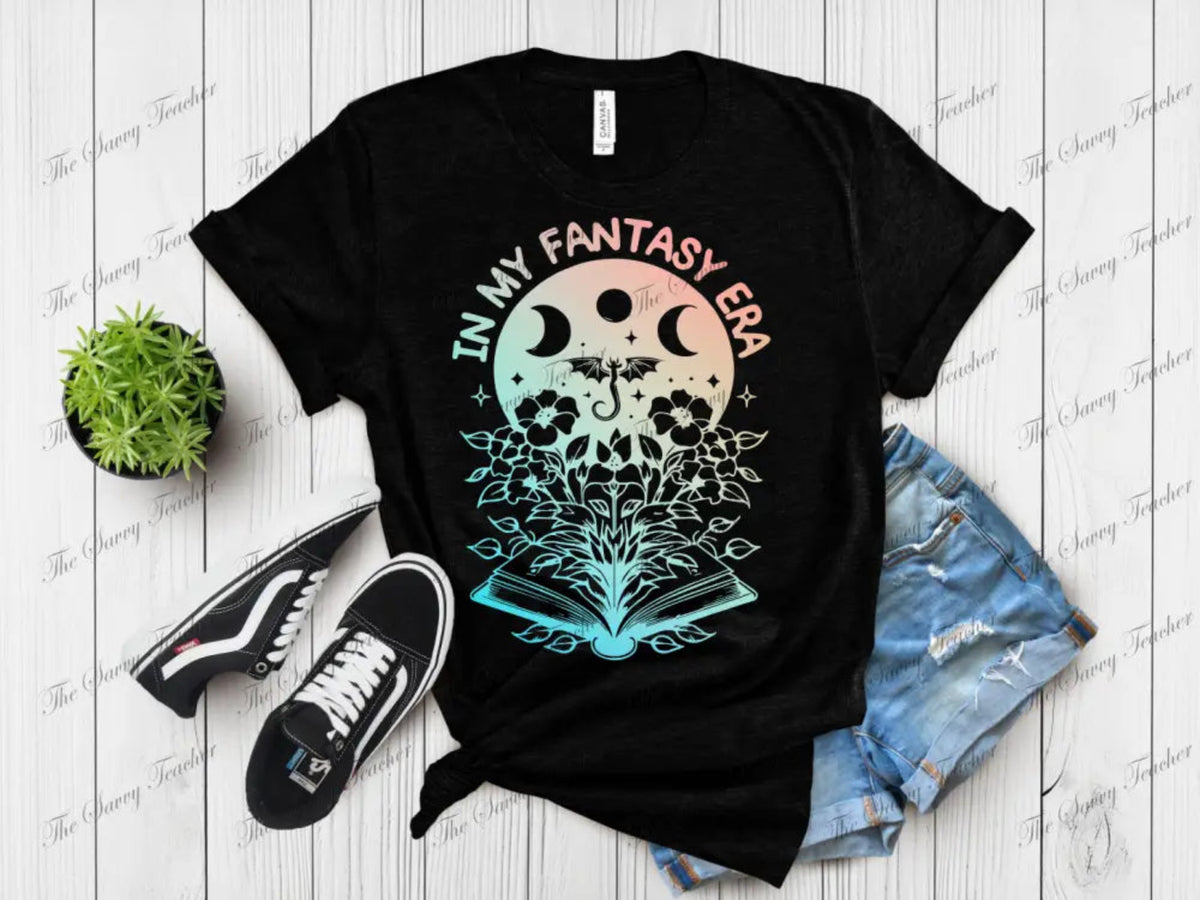 In My Fantasy Book Era - small - t-shirt