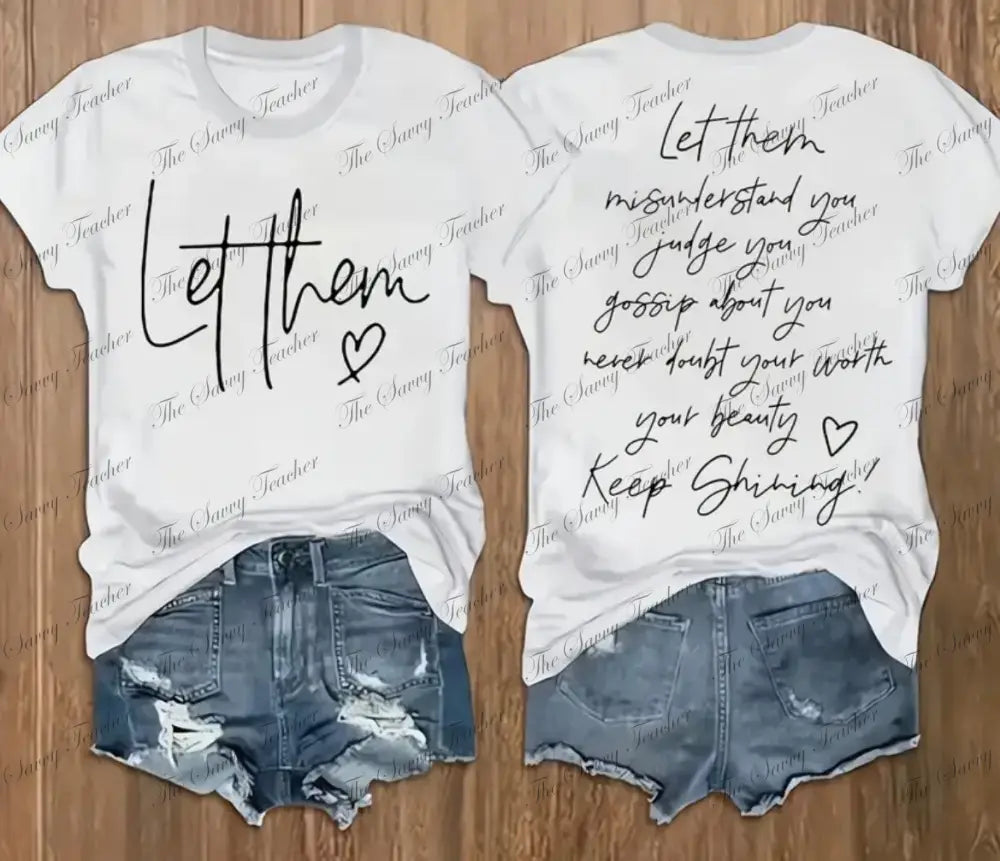 Let Them - small - t-shirt