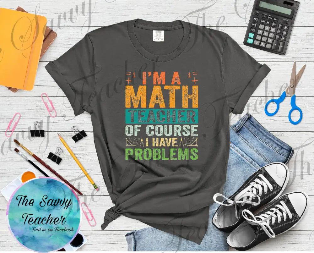Math Teacher Spirit Shirt - XS / Short - t-shirt