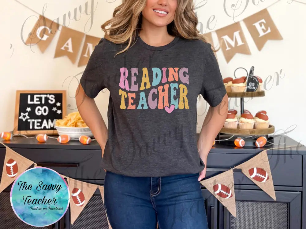 Reading Teacher Spirit Shirt - XS / sweatshirt - t-shirt