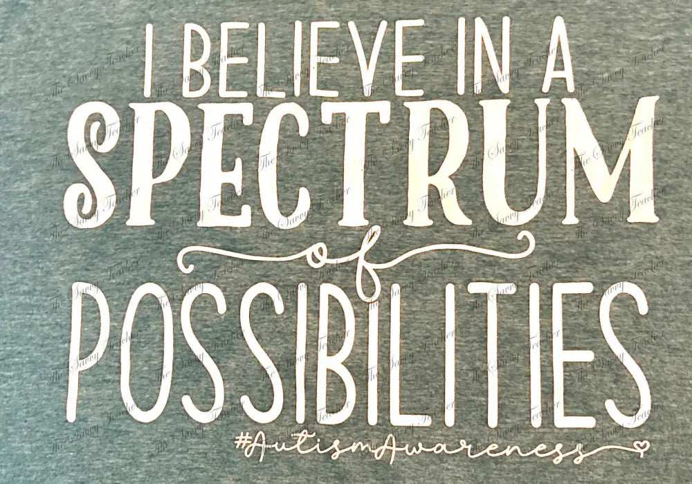 spectrum of possibilities - t-shirt