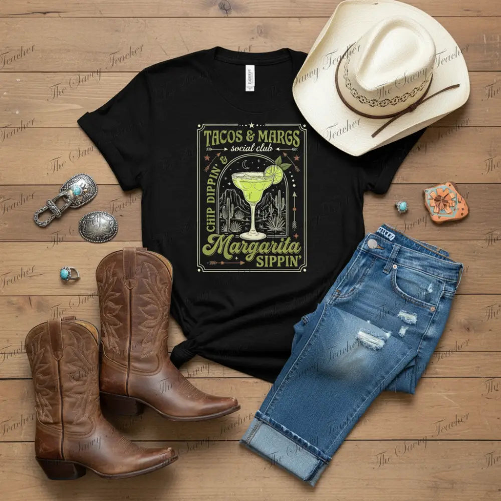 Taco’s and Margs Western Vibe - t-shirt