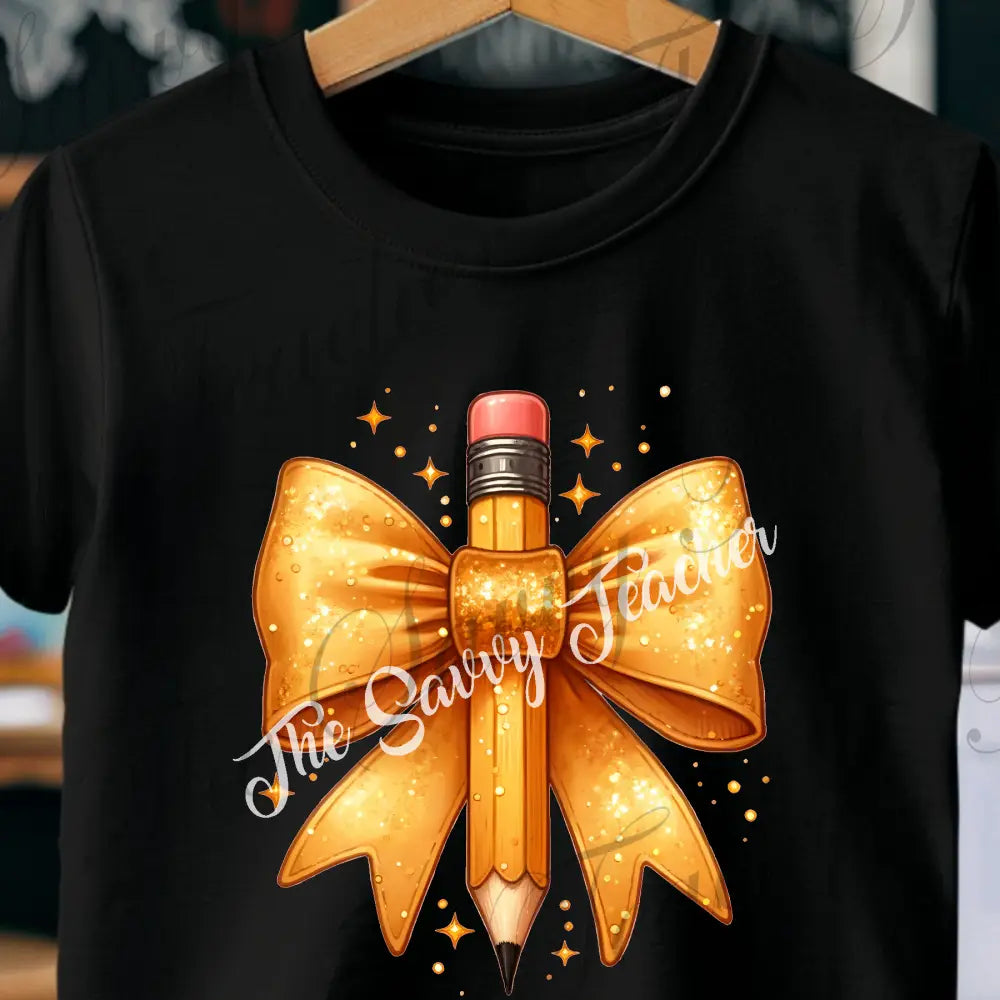 Teacher Bow Spirit Shirt - Small - t-shirt