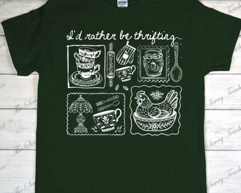 Thrifting - small - t-shirt