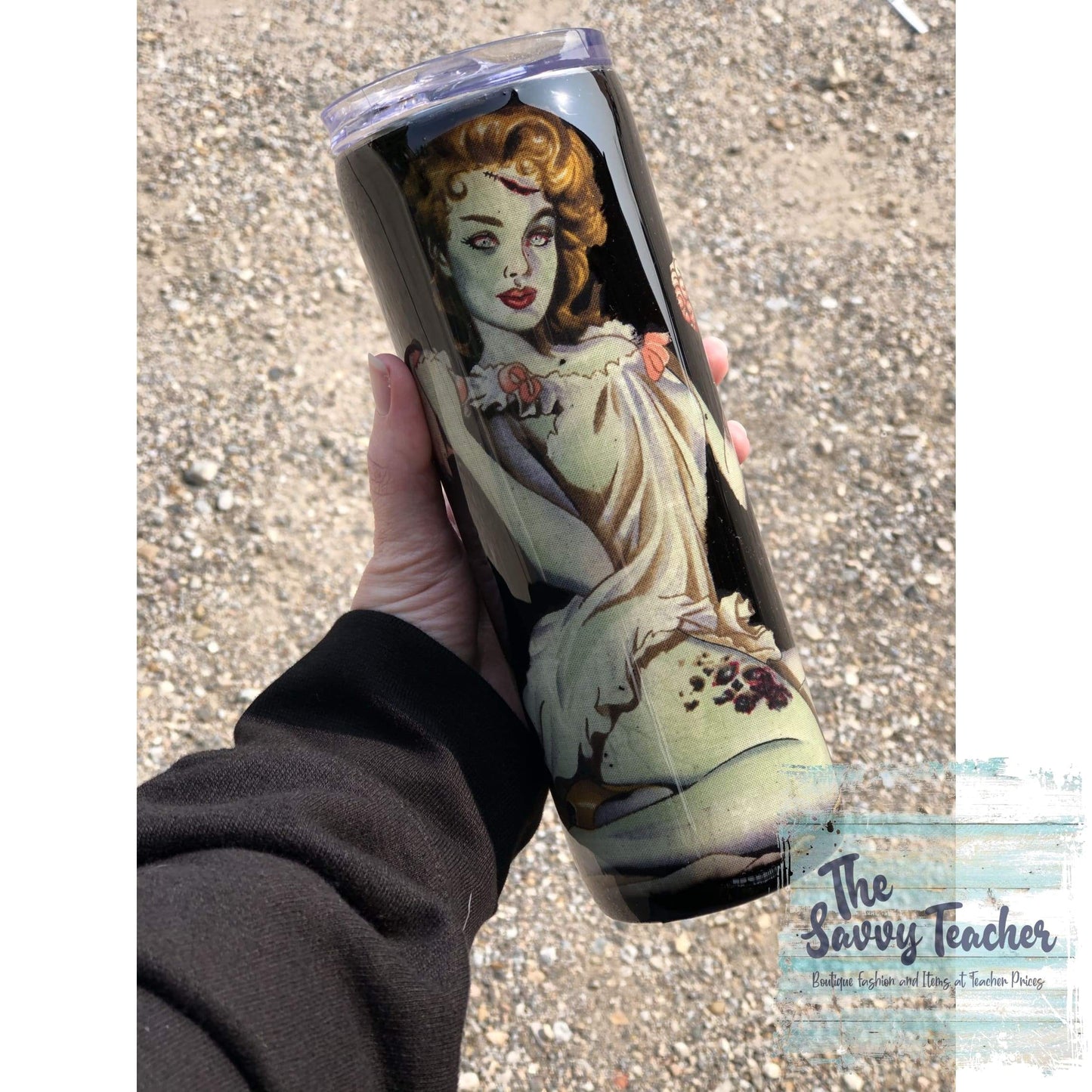 20 oz Zombie Pinup - Tumblers