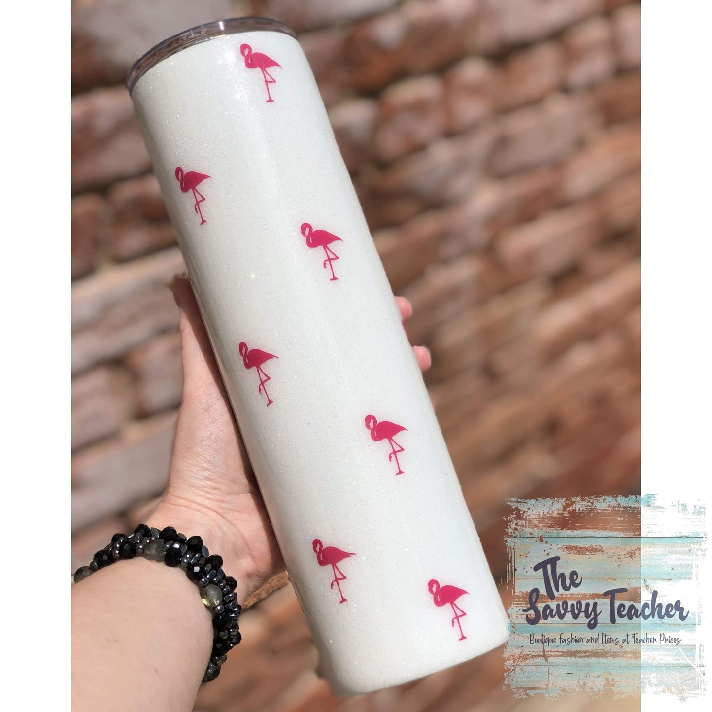 Flamingo Skinny Tumbler - Tumblers