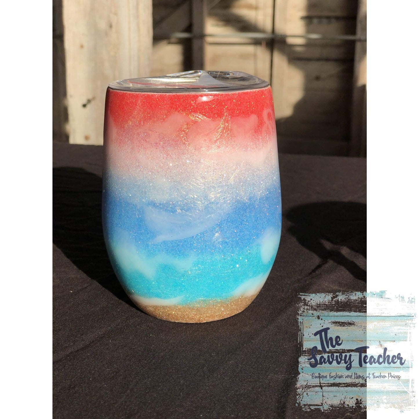 Sunset wine tumbler - Tumblers