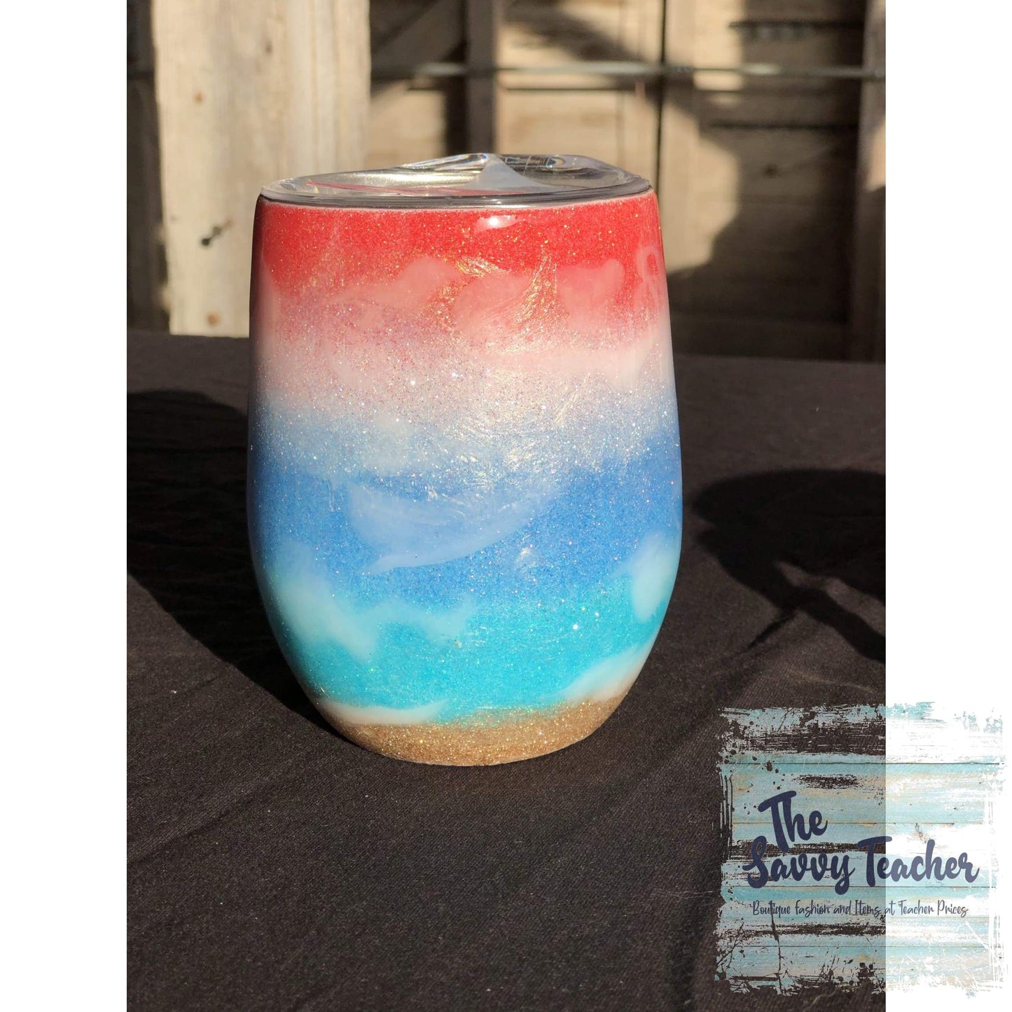 Sunset wine tumbler - Tumblers