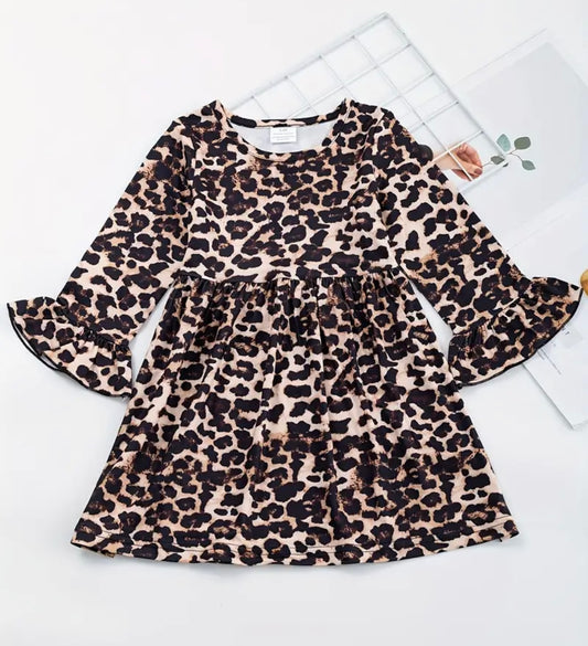 Cheetah Twirl Dress