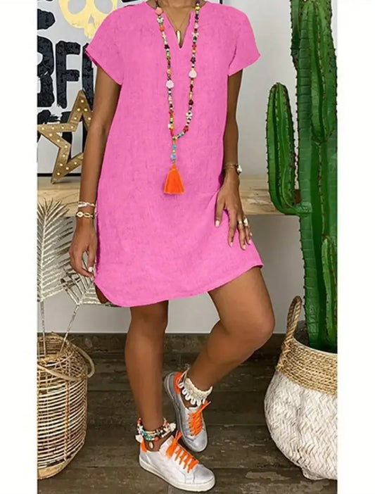 Pink Sheath Dress