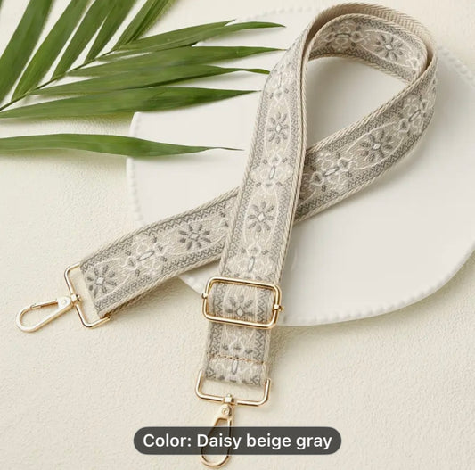 Silver lace design Phone Strap