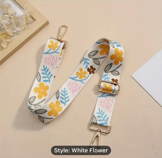 plant inspired colorful phonestrap