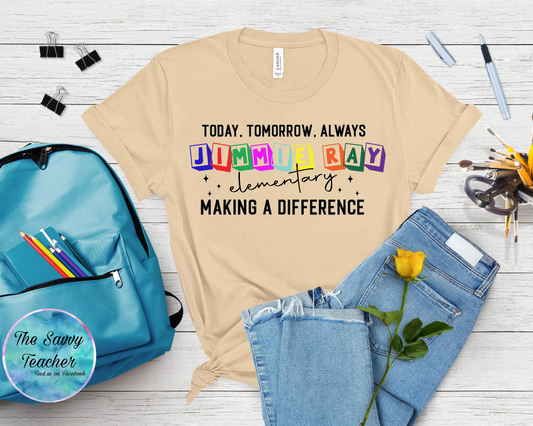 Jimmie Ray Elementary Spirit Shirt