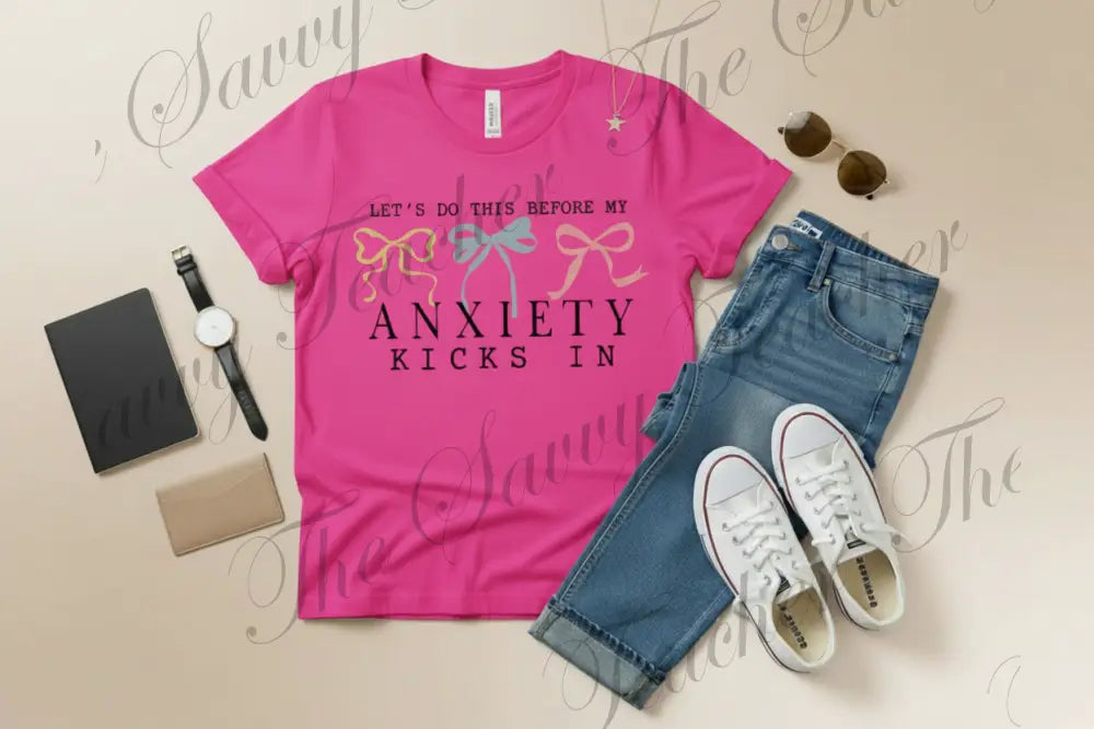 Anxiety Kicks In - small - t-shirt