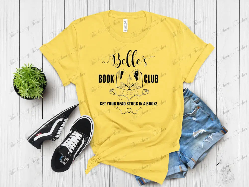 Belle’s Book Club - Newborn - t-shirt