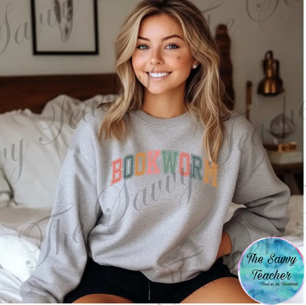 Bookworm Sweatshirt - XS - sweatshirt