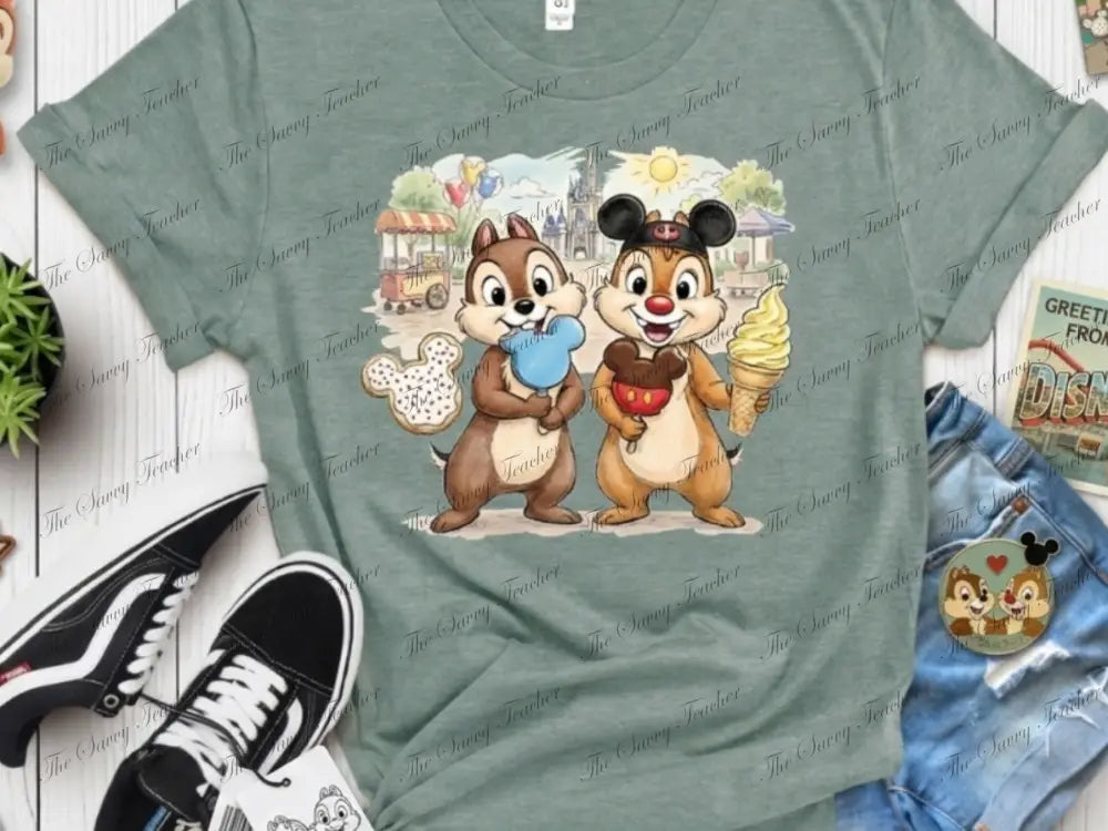 Chip ’N Dale - Newborn - t-shirt