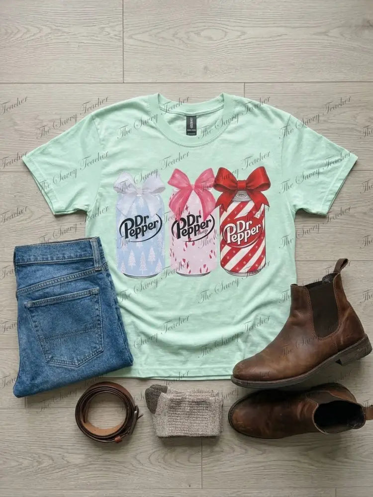 Christmas Dr. Pepper - XS - t-shirt