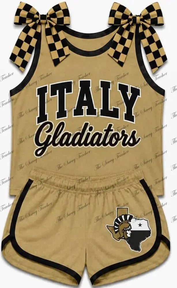 Italy Short Set - 0-3 month - Set