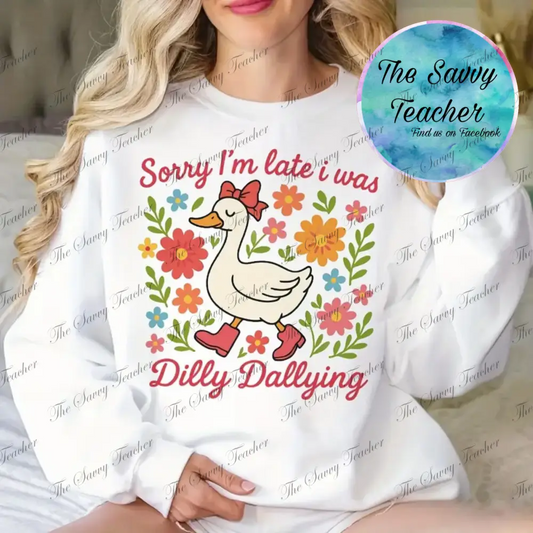 Dilly Dally - small - sweatshirt