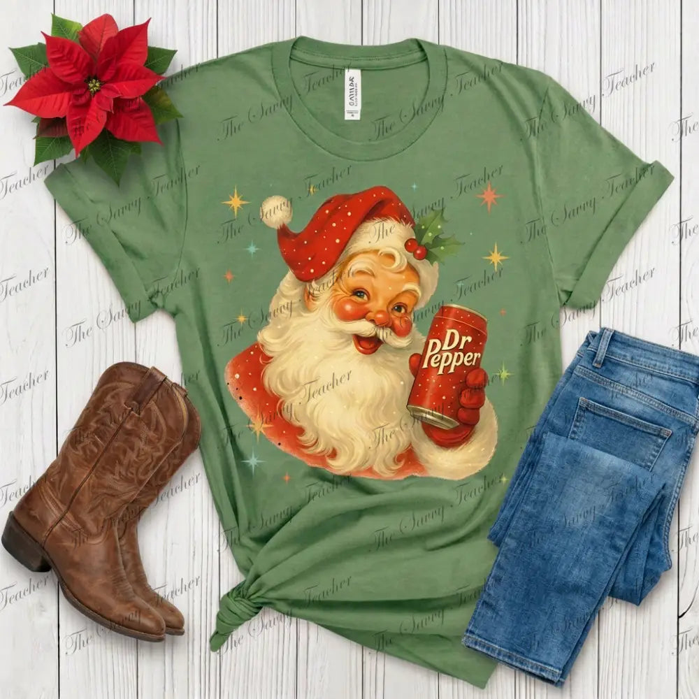 Dr. Pepper Santa - Small - t-shirt