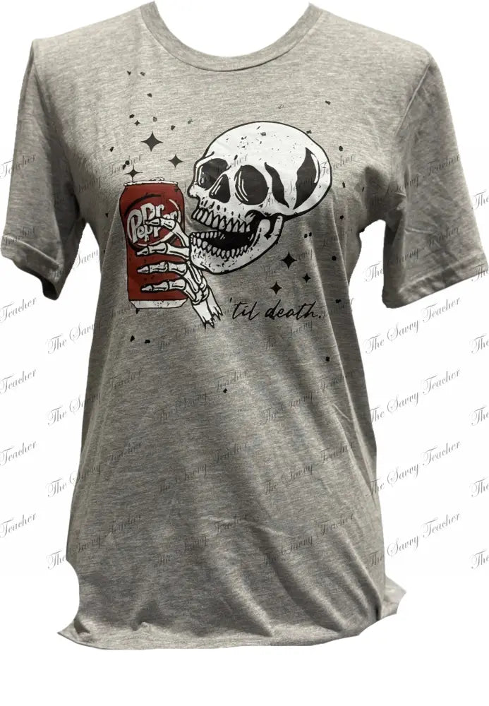 Dr Pepper til Death - t-shirt