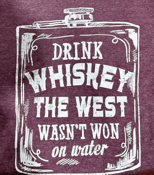 Drink Whiskey - Small/medium - t-shirt