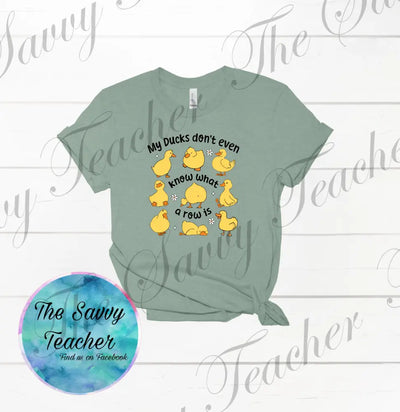 Ducks in a Row - XS - t-shirt