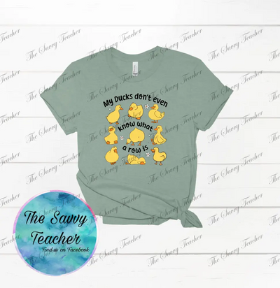 Ducks in a Row - XS - t-shirt