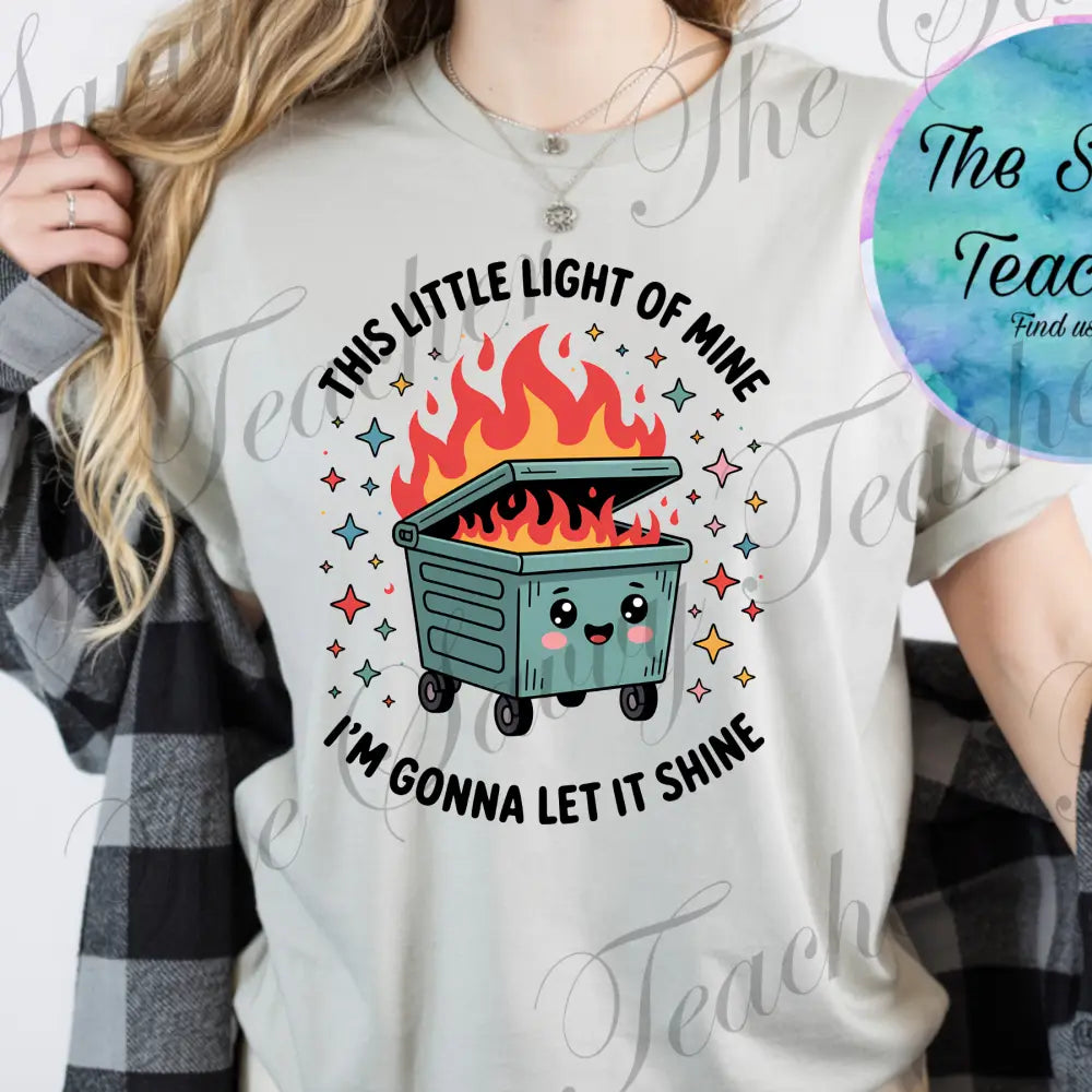 Dumpster Fire - small - t-shirt