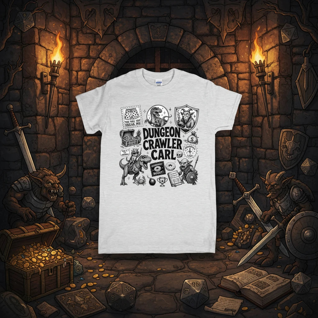 Dungeon Crawler Carl Stamps - small - Shirts