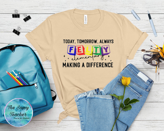 Felty Elementary Spirit Shirt