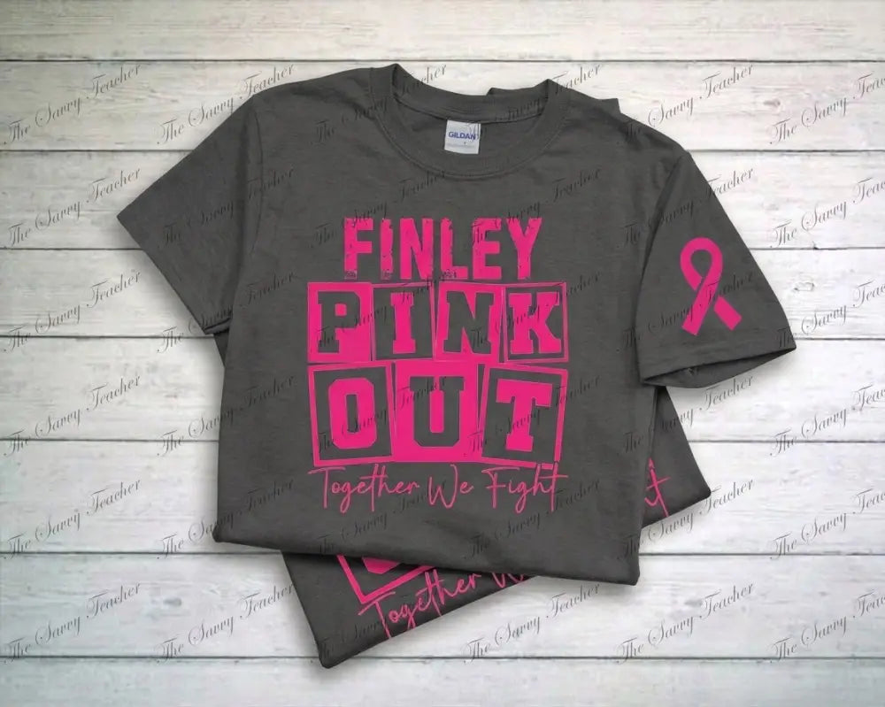 Finley Pink Out - youth xs / Gildan Softstyle - t-shirt