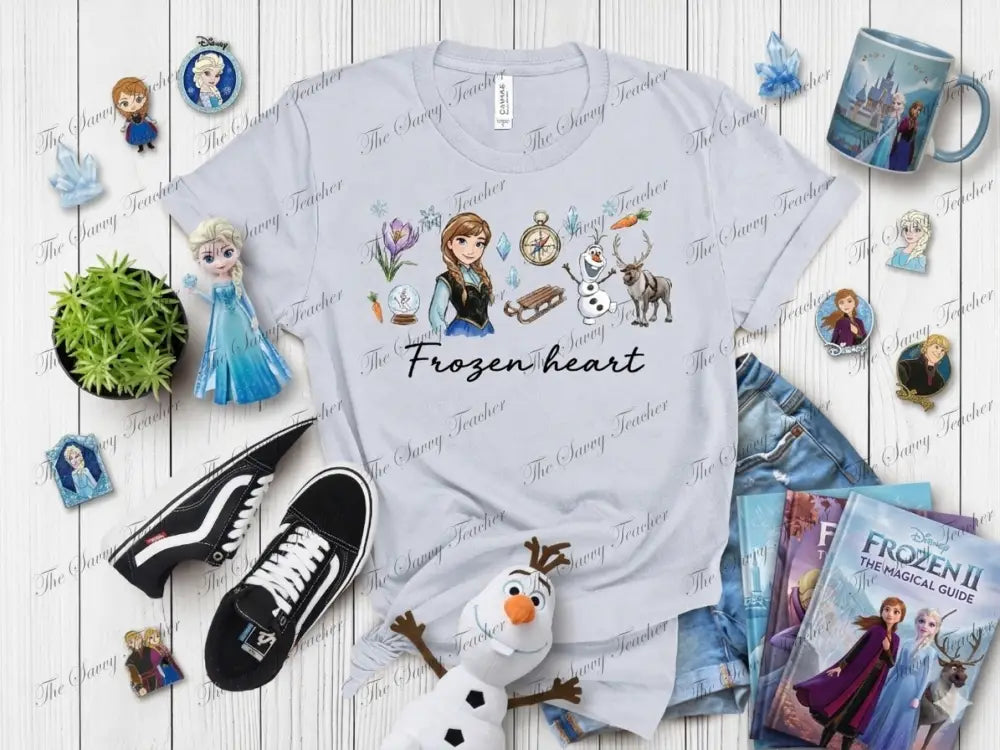 Frozen Heart Anna - Newborn - t-shirt