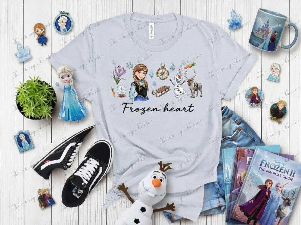 Frozen Heart Anna - Newborn - t-shirt