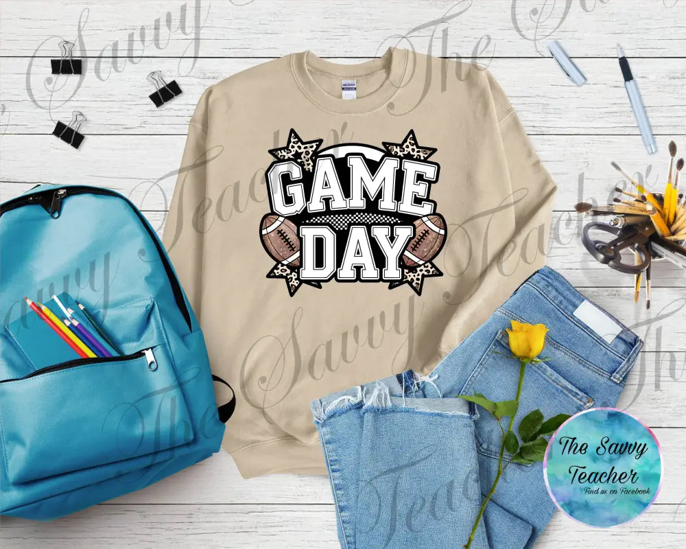 Game Day Sweatshirt Spirit Shirt - small - sweatshirt