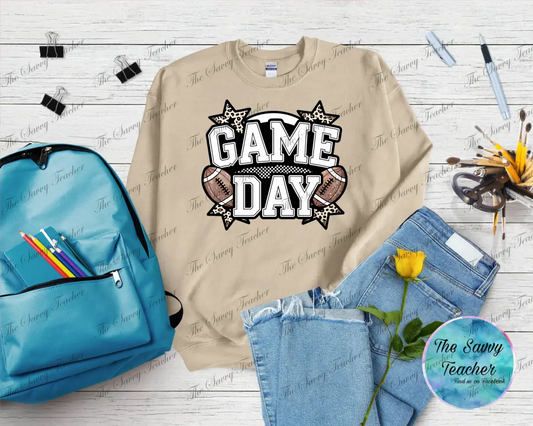 Game Day Sweatshirt Spirit Shirt - small - sweatshirt