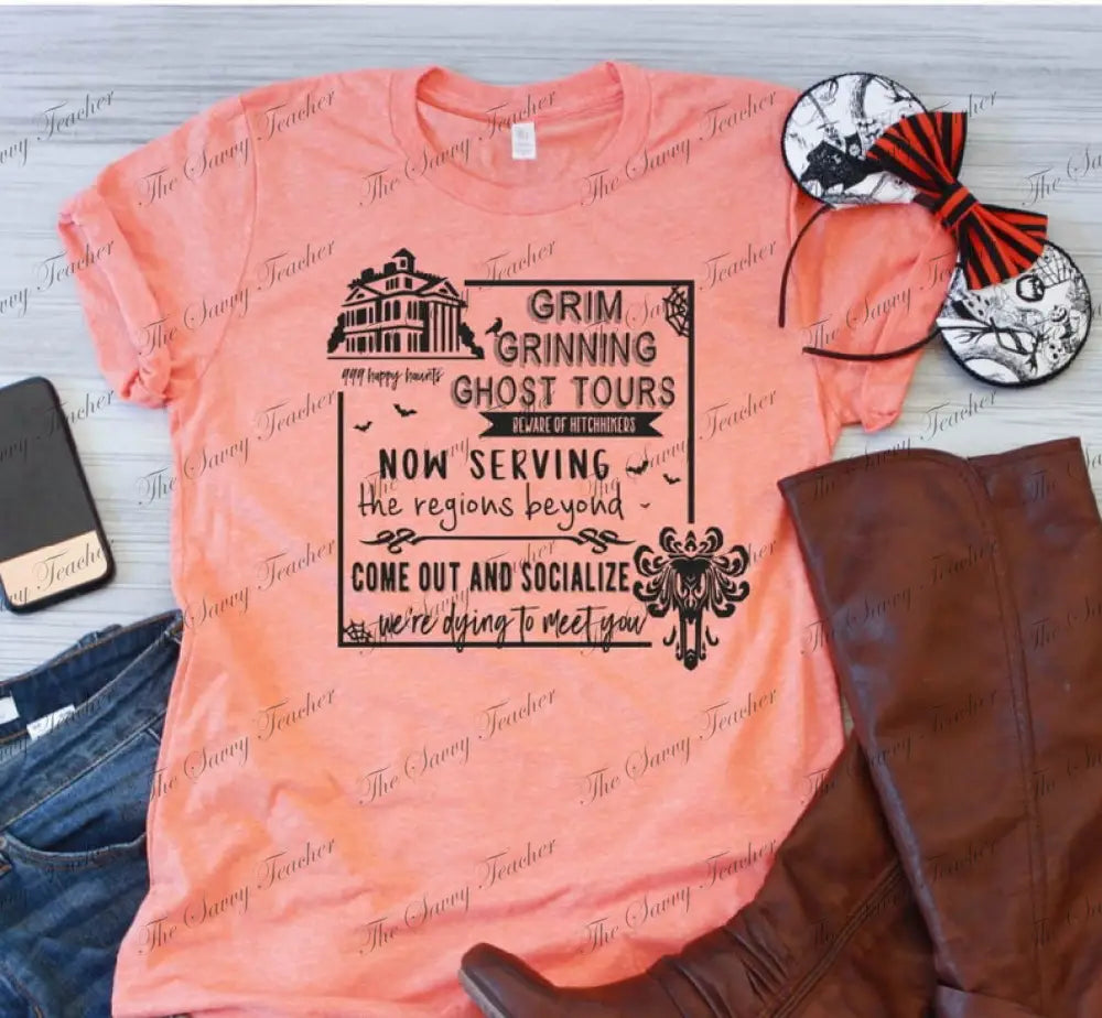 Ghost Tours - Newborn - t-shirt