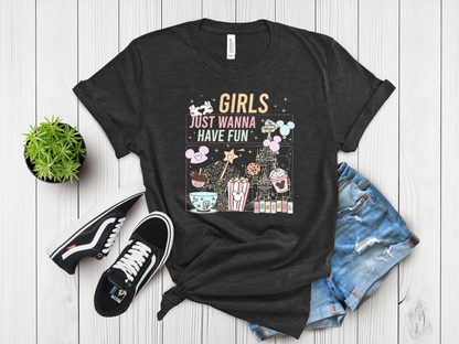 Girls Want to Have Fun Disney shirt