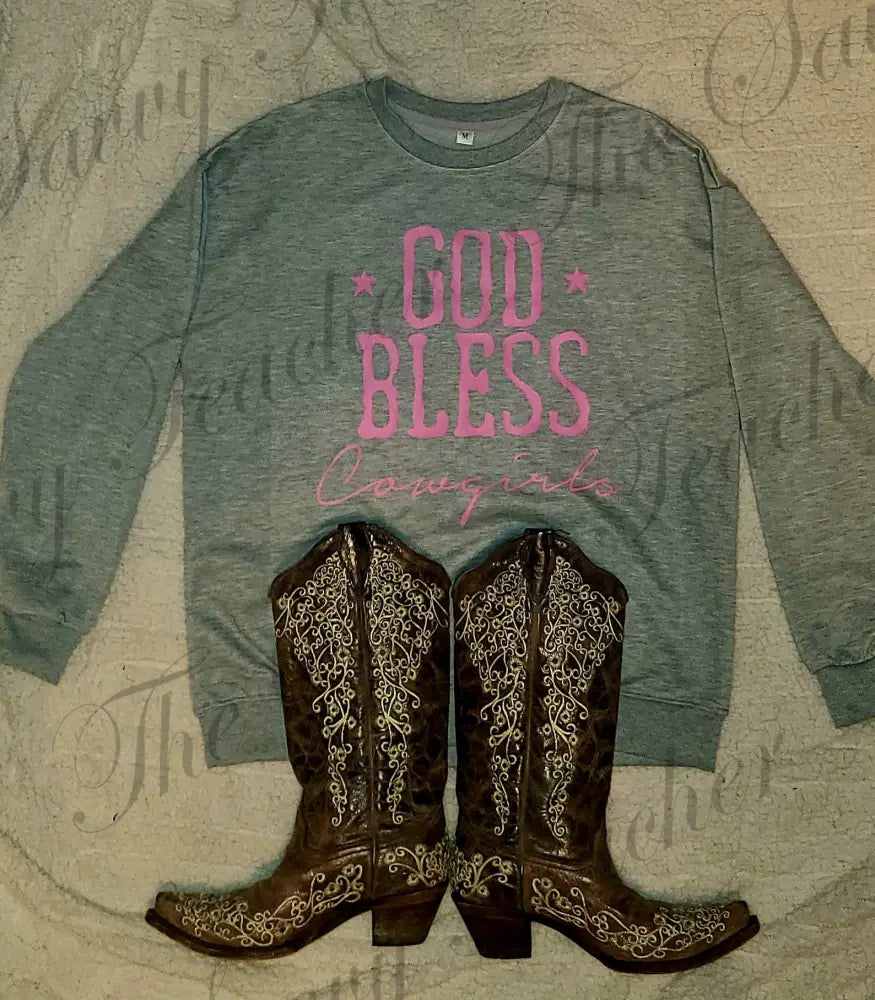 God Bless Country Girls - Small - sweatshirt