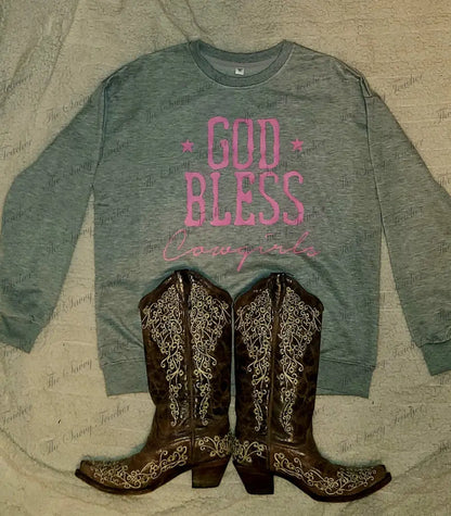 God Bless Country Girls - Small - sweatshirt