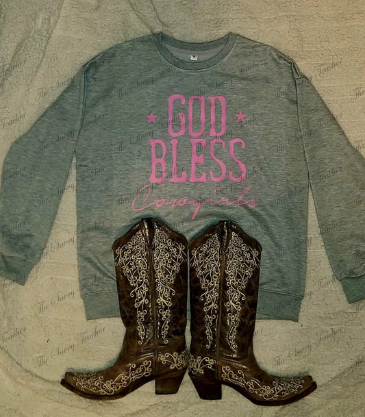 God Bless Country Girls - Small - sweatshirt