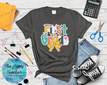 Grade Level Shirt spirit shirt - small / pre-k - t-shirt